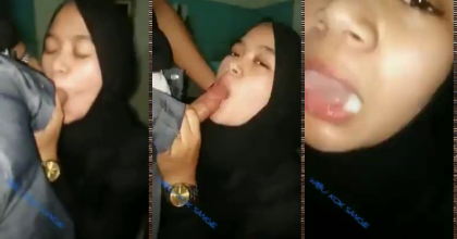 Kompilasi Video Hijab Regita Viral Nyepong Kontol